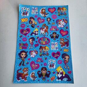 Lisa Frank Girls Kittens Roxi Rollie Spotty Dotty Hunter Large Valentine's...
